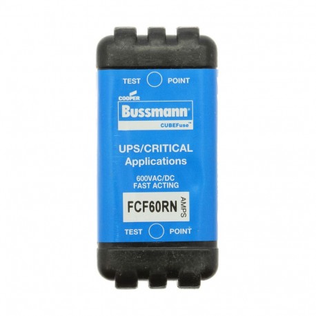 FCF60RN - FCF60RN EATON ELECTRIC Fuse-link, low voltage, 35 A, AC 600 V, DC 600 V, 26 x 29 x 55 mm, CF, J, 1P, UL, CSA..