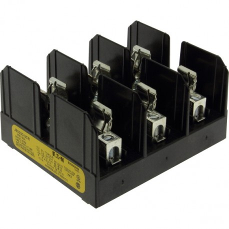 J60030-3CR - J60030-3CR EATON ELECTRIC Fuse-block, low voltage, 30 A, AC 600 V, UL Class J, 83 x 58 x 87 mm, 3P, UL, CSA