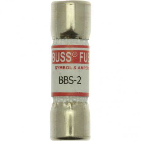 BBS-2 - BBS-2 EATON ELECTRIC cartridge fuse, BT, 2 a, AC 600 V, 10.3 x 34.9 mm, supplemental, UL, CSA, fast acting
