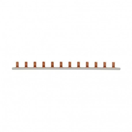 BB1P100M12 - BB1P100M12 EATON ELECTRIC BUSBAR, low voltage, 100 A, AC 600 V, DC 1000 V, 15 x 16 x 208 mm, 12P, UL