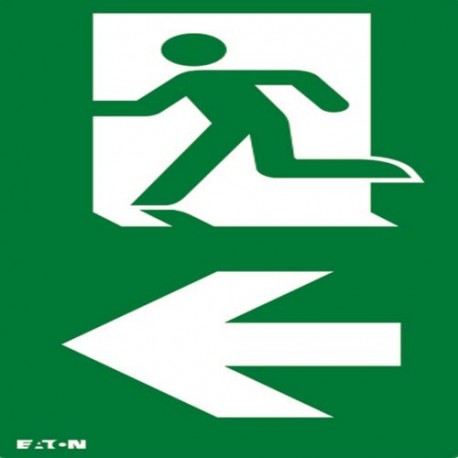 LUM10585 - LUM10585 EATON ELECTRIC CrystalWay 20 m. Vertical pictogram Left Arrow PL, ISO 7010