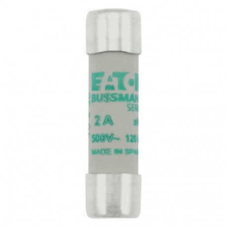 C10M2 - C10M2 EATON ELECTRIC Fuse-link, LV, 0.25 A, AC 500 V, 10 x 38 mm, aM, IEC