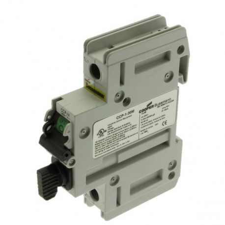 CCP-1-30M - CCP-1-30M EATON ELECTRIC Fused disconnector, low voltage, 30 A, AC 240 V, UL midget, IEC 10 x 38, AC23A, 1P,..