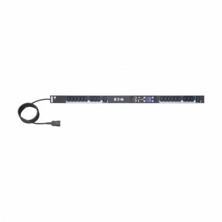 EMIB09 - EMIB09 EATON ELECTRIC Eaton Metered Input rack PDU, 0U, 24U, Input C20, 3.7 kW max, 16A, 200-240V, Outlets 1..