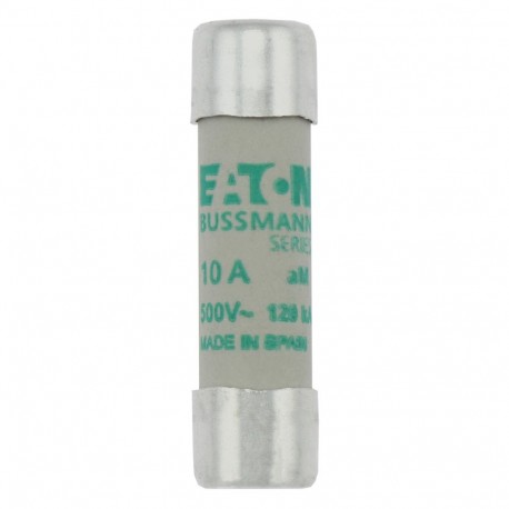 C10M10 - C10M10 EATON ELECTRIC Fuse-link, LV, 0.25 A, AC 500 V, 10 x 38 mm, aM, IEC