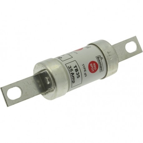 TB35 - TB35 EATON ELECTRIC Fuse-link, low voltage, 35 A, AC 660 V, DC 460 V, BS88, 27 x 112 mm, gL/gG, BS