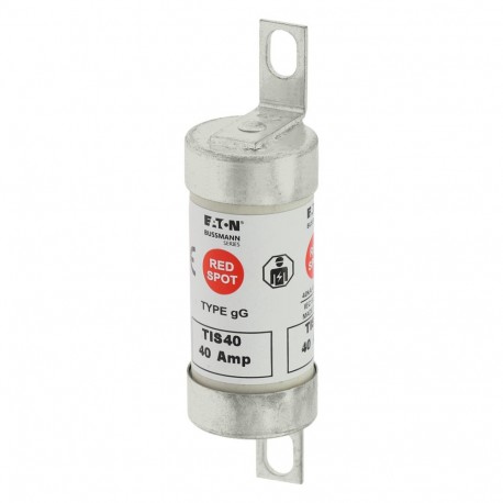 TIS40 - TIS40 EATON ELECTRIC Fuse-link, LV, 40 A, AC 660 V, DC 460 V, BS88/A3, 22 x 86 mm, gL/gG, BS