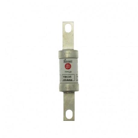 TBC35 - TBC35 EATON ELECTRIC Fuse-link, low voltage, 35 A, AC 660 V, DC 460 V, BS88, 27 x 129 mm, gL/gG, BS