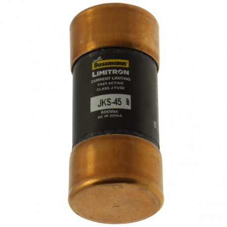JKS-45 - JKS-45 EATON ELECTRIC cartridge fuse, BT 45 a, AC 600 V, 27 x 60 mm, J, UL, fast acting