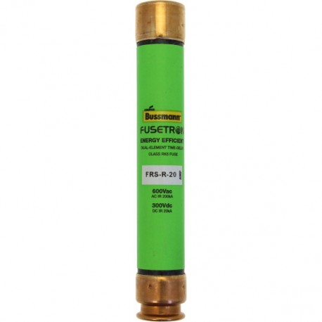 FRS-R-20 - FRS-R-20 EATON ELECTRIC cartridge fuse, BT 20 a, AC 600 V, 21 x 127 mm, RK5, UL, delay, dual-element