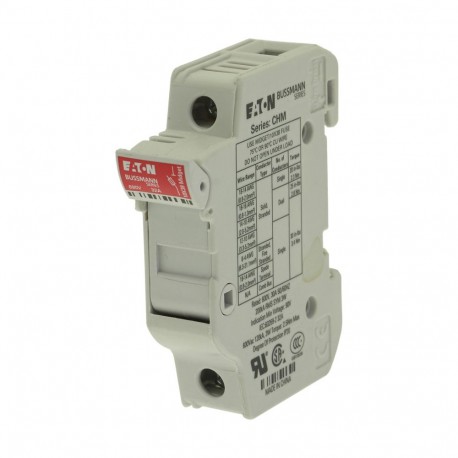 FUSE HOLDER 10X38 1P - FUSE HOLDER 10X38 1P CHM1DU EATON ELECTRIC Fused disconnector, low voltage, 30 A, AC 240 V, UL midget, IEC 1..