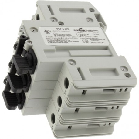 CCP-3-30M - CCP-3-30M EATON ELECTRIC Fused disconnector, low voltage, 30 A, AC 240 V, UL midget, IEC 10 x 38, AC23A, 1P,..