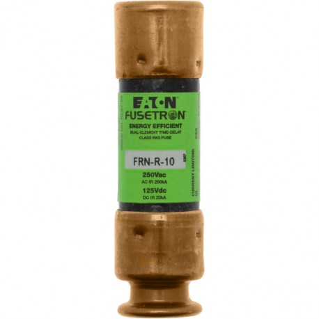 FRN-R-10 - FRN-R-10 EATON ELECTRIC Fuse-link, LV, 225 A, AC 250 V, 60 x 219 mm, RK5, UL, time-delay, dual-element