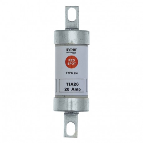 TIA20 - TIA20 EATON ELECTRIC Fuse-link, LV, 20 A, AC 660 V, DC 460 V, BS88/A2, 22 x 86 mm, gL/gG, BS