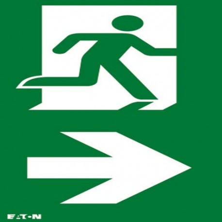 LUM10594 - LUM10594 EATON ELECTRIC CrystalWay 30 m. Vertical pictogram Arrow Right PR, ISO 7010