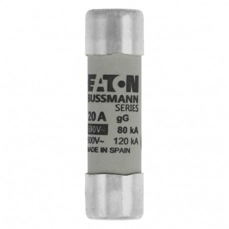 C14G20 - C14G20 EATON ELECTRIC Fuse-link, LV, 10 A, AC 690 V, 14 x 51 mm, gL/gG, IEC