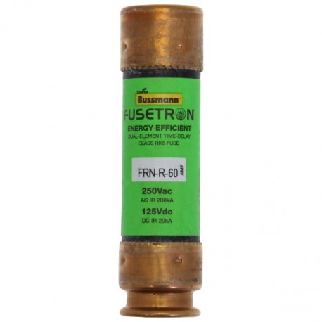 FRN-R-90 - FRN-R-90 EATON ELECTRIC Fuse-link, LV, 225 A, AC 250 V, 60 x 219 mm, RK5, UL, time-delay, dual-element