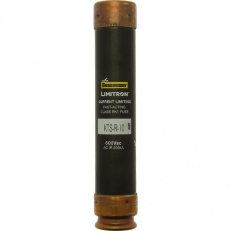 KTS-R-10 - KTS-R-10 EATON ELECTRIC Fuse-link, LV, 10 A, AC 600 V, 14 x 51 mm, RK1, UL, fast acting, rejection-type