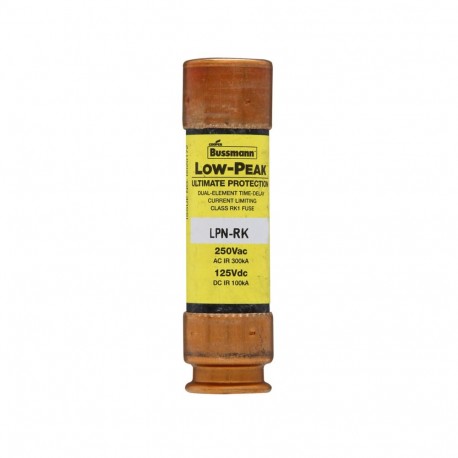 LPN-RK-60SP - LPN-RK-60SP EATON ELECTRIC Fuse-link, low voltage, 12 A, DC 125 V, 14.3 x 50.8, RK1, UL, time-delay