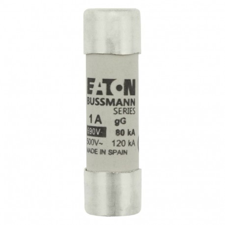 C14G1 - C14G1 EATON ELECTRIC Fuse-link, LV, 1 A, AC 690 V, 14 x 51 mm, gL/gG, IEC