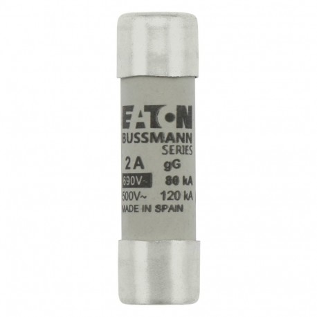C14G2 - C14G2 EATON ELECTRIC Fuse-link, LV, 10 A, AC 690 V, 14 x 51 mm, gL/gG, IEC