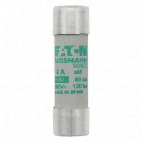 C14M4 - C14M4 EATON ELECTRIC cartridge fuse, BT, 4 a, AC 690 V 14 x 51 mm, aM, IEC