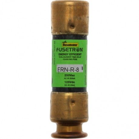 FRN-R-8 - FRN-R-8 EATON ELECTRIC Fuse-link, LV, 225 A, AC 250 V, 60 x 219 mm, RK5, UL, time-delay, dual-element