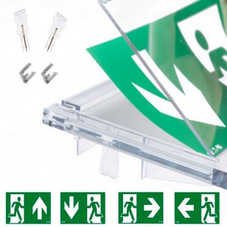 PANEL KIT CrystalWay 30m - PANEL KIT CrystalWay 30m LUM10571 EATON ELECTRIC Kit diffuser 38 LEDs for CrystalWay XL