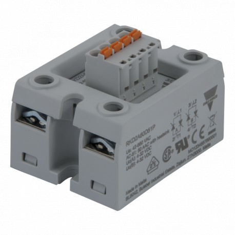 RKD2A60D51P - RKD2A60D51P CARLO GAVAZZI System: Panel Mounting, Category Current Rating: 26 50 ACA, Rated Voltage: 600 VAC..