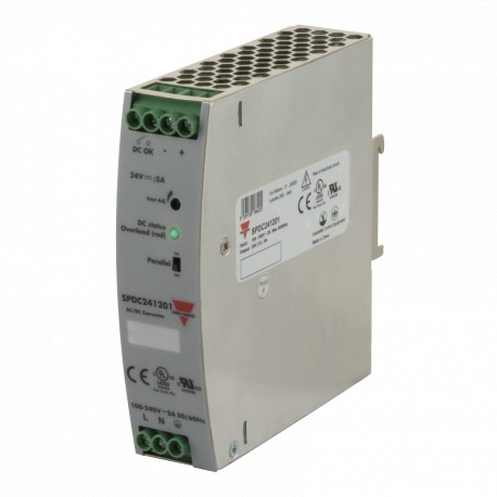 SPDC121201 - SPDC121201 CARLO GAVAZZI Model: AC to DC switching power supply, Ac input voltage: 85VAC-264VAC 120VDC-370VD..