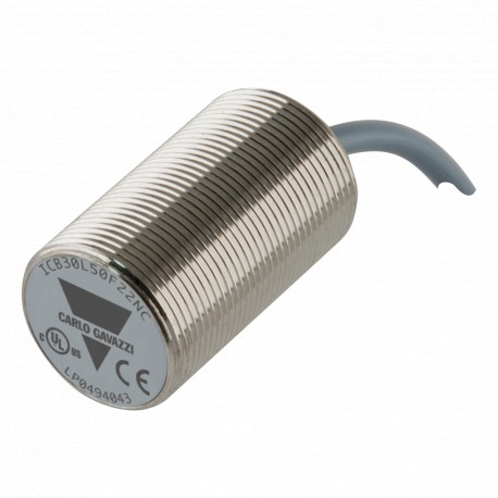 ICB30L50F22NC - ICB30L50F22NC CARLO GAVAZZI Output function: NC, Mounting: Flush, Housing: M30, Sensing range: 14 to 29 mm ,..
