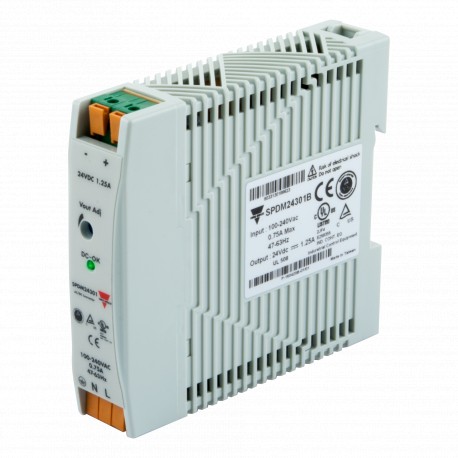 SPDM24301B - SPDM24301B CARLO GAVAZZI Model: AC to DC switching power supply, Ac input voltage: 85VAC-264VAC, Output powe..