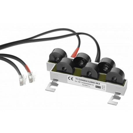 TCD06BX32200CMX - TCD06BX32200CMX CARLO GAVAZZI Primary current: 0...50A , Primary type: 6x solid core, Secondary current: For..