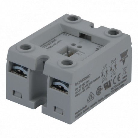 RK2A60D75C - RK2A60D75C CARLO GAVAZZI System: Panel Mounting, Rated Current Rating: 51 75 ACA, Rated Voltage: 600 VAC, Ou..