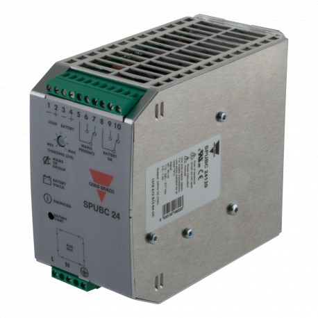 SPUBC24120 - SPUBC24120 CARLO GAVAZZI Model: UPS, Parallel connection: yes, Input type: DC, Output voltage: 24Vdc, Termin..