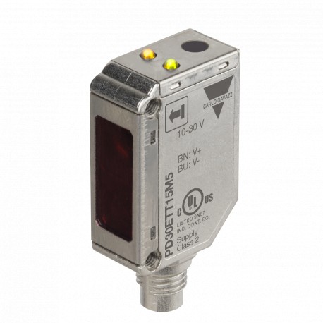 PD30ETT15M5 - PD30ETT15M5 CARLO GAVAZZI System: Through-beam, Housing: rectangular, Sensing range: 6 ... 20 m, Connection:..