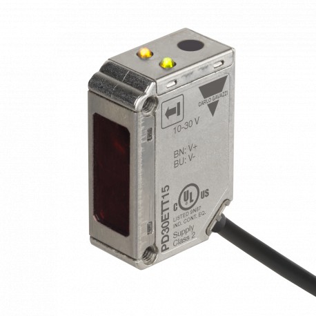 PD30ETT15 - PD30ETT15 CARLO GAVAZZI System: Through-beam, Housing: rectangular, Sensing range: 6 ... 20 m, Connection: C..