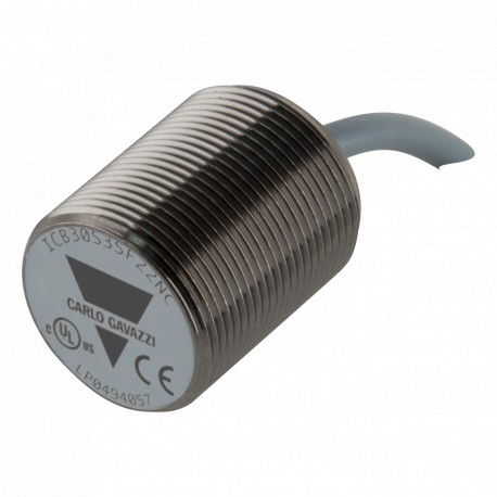 ICB30S35F22NC - ICB30S35F22NC CARLO GAVAZZI Output function: NC, Mounting: Flush, Housing: M30, Sensing range: 14 to 29 mm ,..