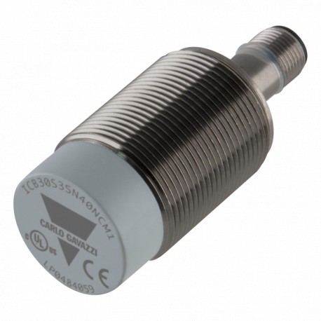 ICB30S35N40PCM1 - ICB30S35N40PCM1 CARLO GAVAZZI Output function: NC, Mounting: Non Flush, Housing: M30, Sensing range: 30 to 4..