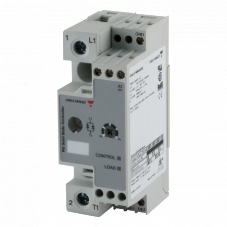 RGS1P23K92ED - RGS1P23K92ED CARLO GAVAZZI System: Panel mounting, Rated current rating: 76 100 ACA, Rated voltage: 230 VAC,..