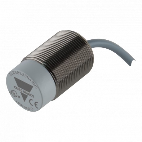 ICB30S35N40NC - ICB30S35N40NC CARLO GAVAZZI Output function: NC, Mounting: Non Flush, Housing: M30, Sensing range: 30 to 40 ..