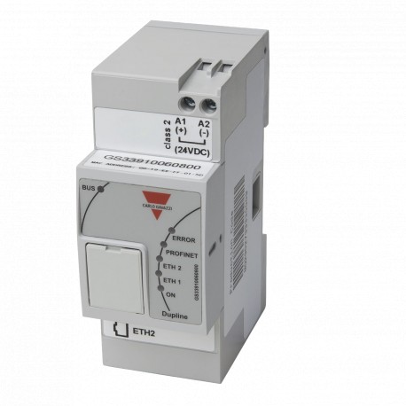 GS33910060800 - GS33910060800 CARLO GAVAZZI Module type: Profinet Gateway, Housing: 2-DIN, Main characteristics: Profinet Ga..