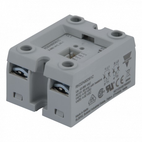 RKD2A60D50C - RKD2A60D50C CARLO GAVAZZI System: Panel Mounting, Category Current Rating: 26 50 ACA, Rated Voltage: 600 VAC..