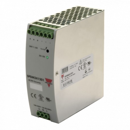 SPDM241201 - SPDM241201 CARLO GAVAZZI Model: AC to DC switching power supply, Ac input voltage: 85VAC-264VAC 120VDC-370VD..