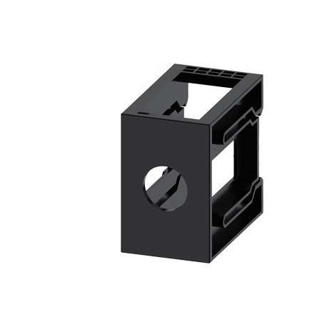 3SU1900-0KH80-0AA0 - 3SU1900-0KH80-0AA0 SIEMENS Adapter for DIN rail mounting Black, for command devices, 22 mm, round