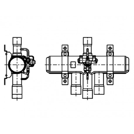 061L1186 - 061L1186 DANFOSS REFRIGERATION 4-way reversing valve