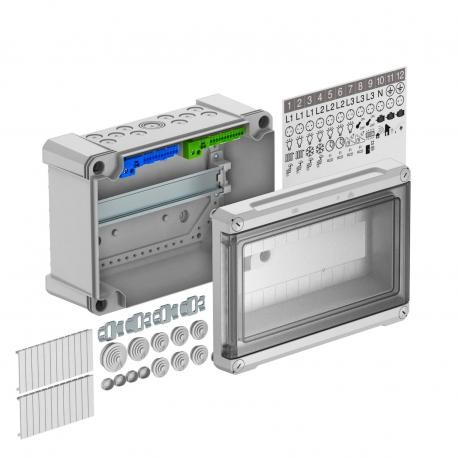 SDB 12 PC - 2008852 OBO BETTERMANN DISTRIBUTION BOX 12 DISP PC