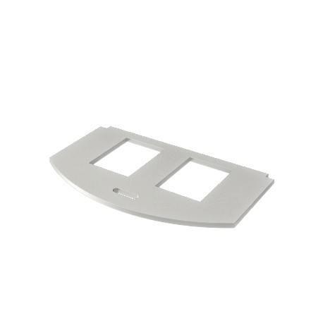 MP R2 2A - 7408802 OBO BETTERMANN PLATE 2XRJ45 GESR2 TIP.MP R2 2A