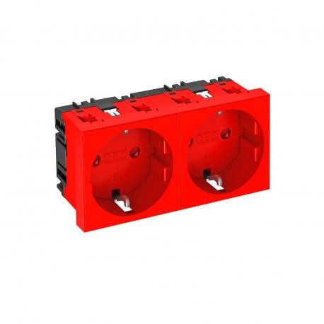 STD-D0 SRO2 - 6120028 OBO BETTERMANN POWER OUTLET STD-D0 ROJO2