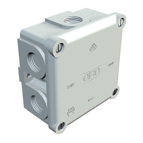 B 10 M 5 - 2002140 OBO BETTERMANN BOX B 10 M 5 EMPTY GR DUROPLAST